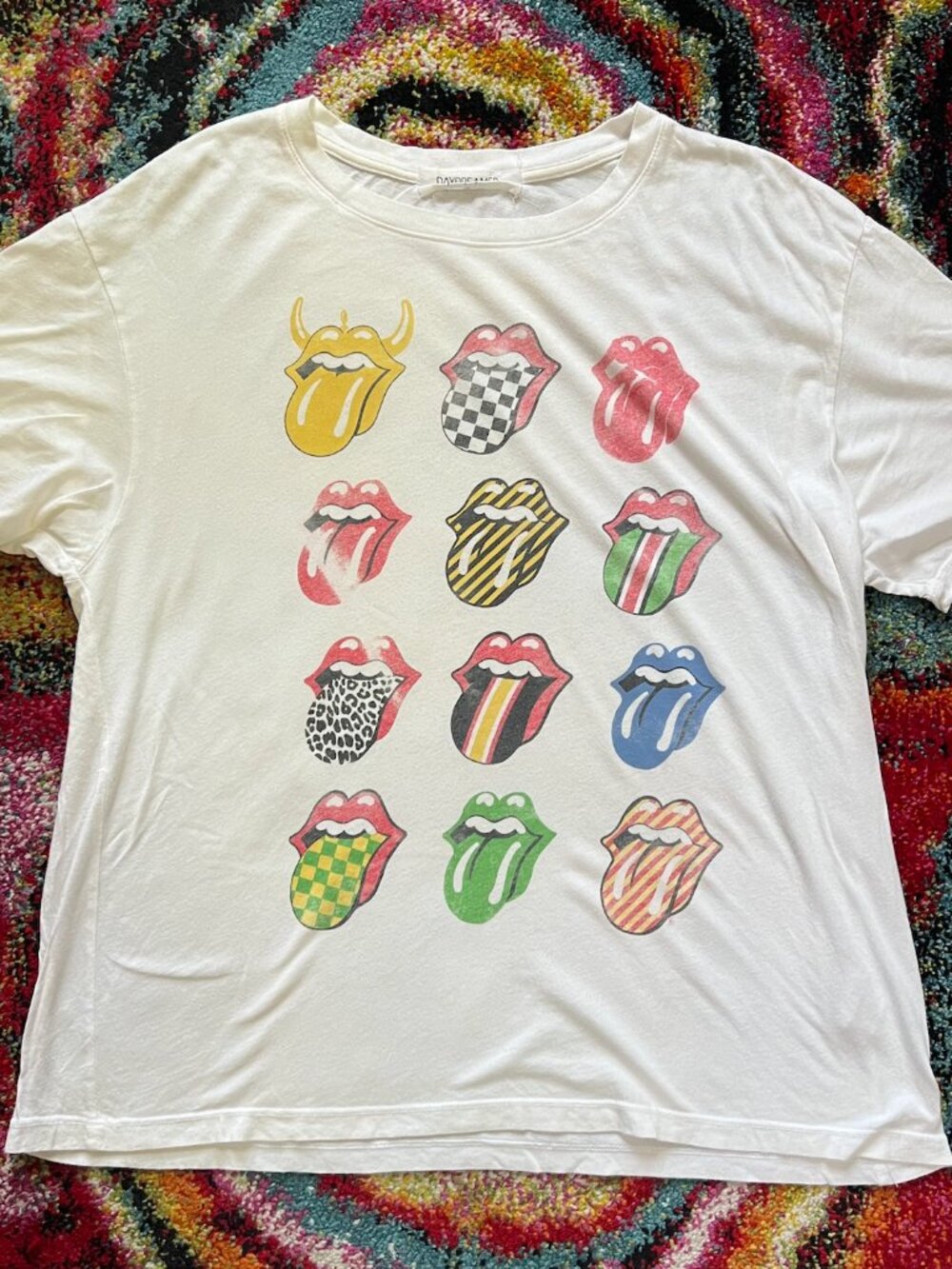 Daydreamer for Free People Rolling Stones T Shirt